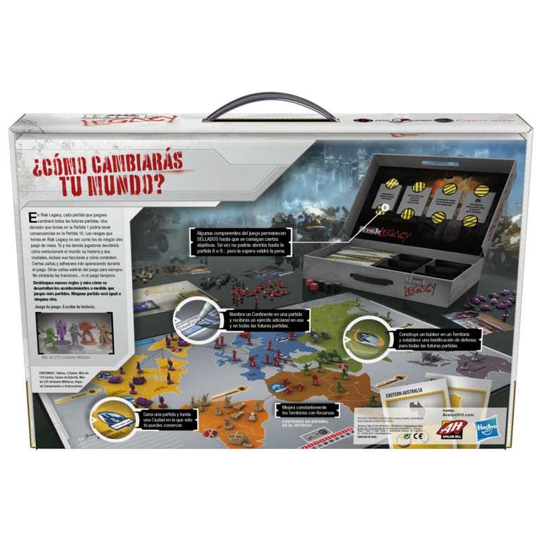 Hasbro Gaming Avalon Hill Risk Legacy(versión española)