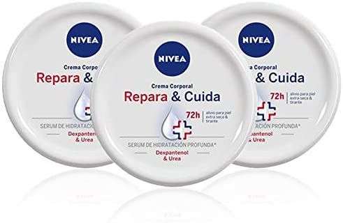 NIVEA Repara & Cuida Crema Corporal en pack de 3 (3 x 300 ml) (compra recurrente)