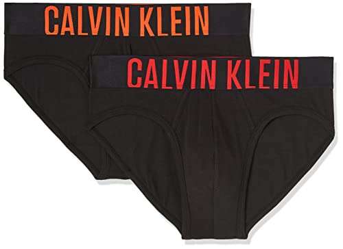 Calvin Klein Pack de 2 Calzoncillos para Hombre Hip Brief 2 Pk con Stretch