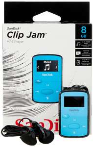 Oferta: SanDisk Clip Jam 8GB MP3 Player - Blue