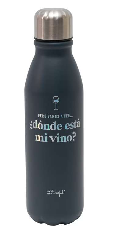 Mr. Wonderful Botella con Mensaje y Diseño Mr. Wonderful: Pero Vamos a Ver... ¿Dónde Está Mi Vino? Recogida gratis en tienda