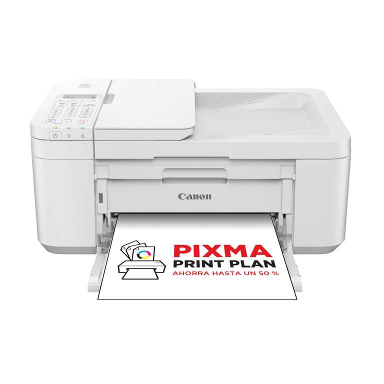 Canon Pixma TR4751i Impresora Multifunción 4 en 1, Tinta, Escaneo, Copia, WiFi, Pixma Print Plant, ADF, 20 Hojas, Doble Cara Automática
