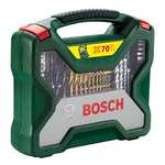 Bosch 70 uds. Set de brocas y puntas de atornillar X-Line de titanio
