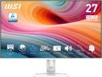 MSI Pro MP275W E2, Monitor Profesional FHD de 27 Pulgadas, Panel IPS de 1920 x 1080, sin Marcos en los 4 Lados, tasa de refresco 120 Hz