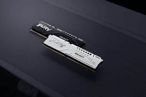 Kingston FURY Beast DDR5 64GB (2x32GB) 5600MT/s DDR5 CL40 DIMM Memoria gamer para Ordenadores de sobremesa Kit de 2 - KF556C40BBK2-64