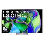 LG OLED65C34LA 65", 4K OLED, Smart TV, HDR10, webOS23, Procesador Alta Potencia, Dolby Vision, Dolby Atmos, Gaming, Alexa/Google Assistant