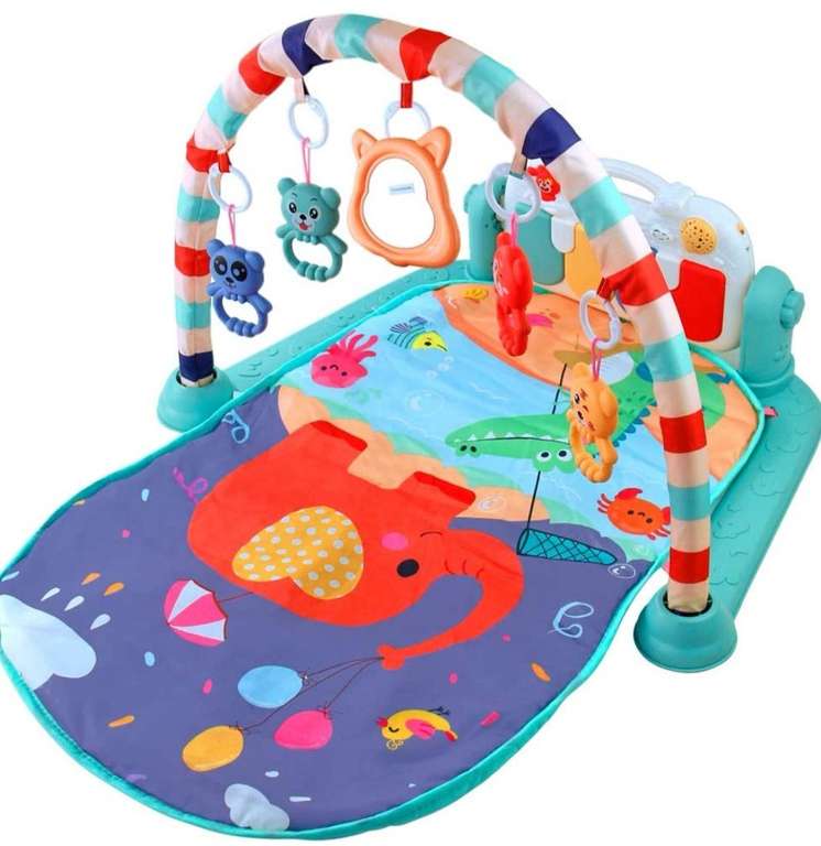 Gimnasio Bebes con Piano Pataditas Manta Actividades Parque de Juegos para Infantil