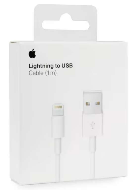 Cable Apple ORIGINAL Lightning 1M Para Carga y Sincronización de iPhone | iPad