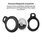 Protector de AirTag, Negro, Pack of 4
