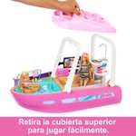 Barbie Dream Boat Barco de Juguete para muñecas con Accesorios, Regalo +3 años (Mattel HJV37)