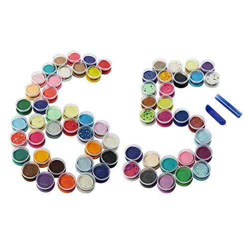 Play-Doh Pack de 65 Botes de plastilina surtida Ultimate Color Collection