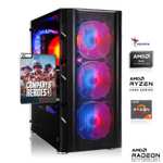 GAMING PC | AMD Ryzen 7 5800X | 16GB DDR4 | RX 7900 XT 20GB | 1TB M.2 SSD |Gigabyte B550 Gaming X V2 | be quiet! - 750W 80 +Gold