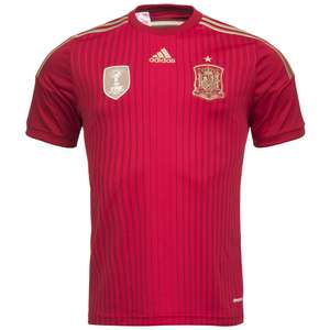 España adidas Niño Camiseta de primera equipación. Tallas 128 a 176 centímetros.