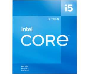 Intel Core i5 12400F 6 núcleos 4.40GHz – Procesador (Tray, Box en descripción)
