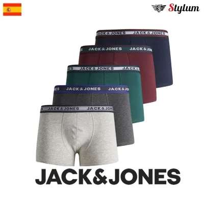Pack 5 Unidades Boxers Jack & Jones - Tallas S a XL