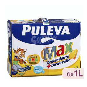 Pack 6 L Puleva Max Energia y Crecimiento recogida entienda gratis