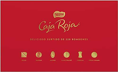 Caja de 2Kg - Nestlé Caja Roja Bombones De Chocolate