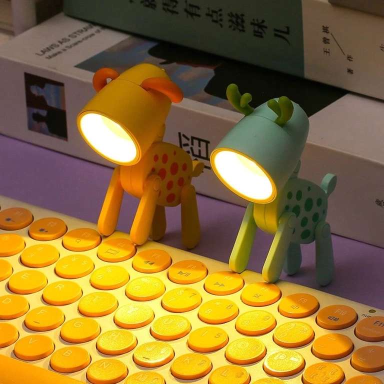 Mini lámpara de mesa color aleatorio