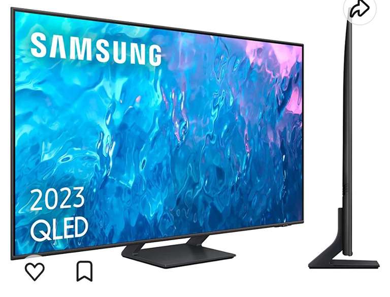 SAMSUNG TV QLED 4K 2023 85Q70C Smart TV de 85" con Tecnología Quantum dot, Motion Xcelerator Turbo+, Smart TV (2023)