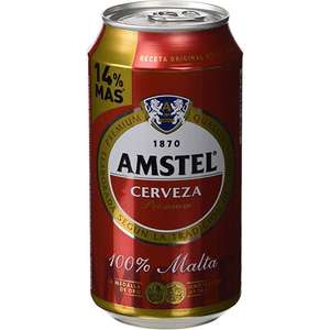 Cerveza Amstel lata 33cl (24 unidades)