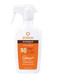 2x Ecran Sunnique - Leche Protectora Solar SPF 50 en Spray, Protección Media UVA, UVB y IR-A, Resistente al Agua - 270 ml [9'36€/ud]