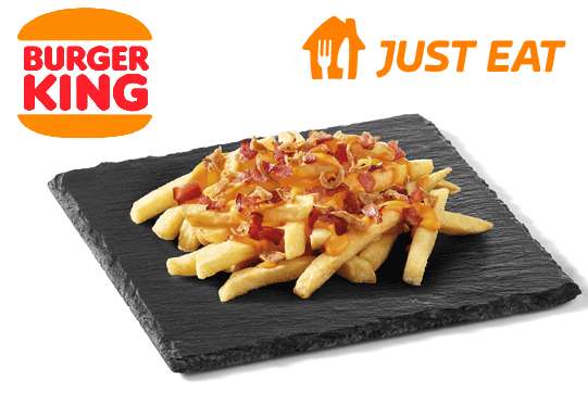 King Fries (+ Cheddar Bacon Cebolla) al 40%. Burguer King en Just Eat