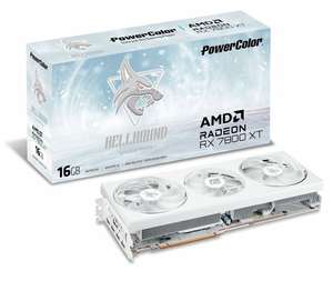 PowerColor AMD Radeon RX 7800 XT Hellhound Spectral White 16GB