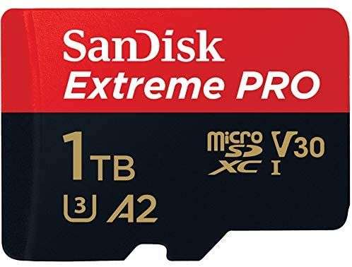 SanDisk Extreme PRO - Tarjeta de memoria microSDXC de 1 TB con adaptador SD