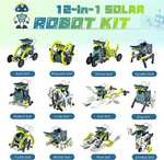 Hot Bee Robot Solar para Niños, Juegos Niños 8 9 10 11 12 Años, Robot Montaje Niños