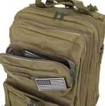 Mochila de Asalto Táctica XL 38 Litros XL Militar Molle Bolsa Bandolera Hombre Mujer Caza Camping, Marca Steel Mule