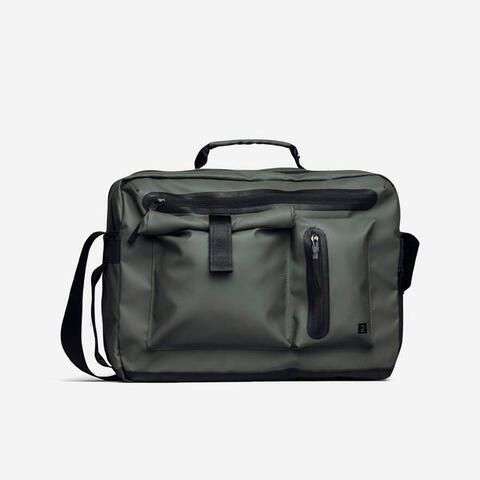 Mochila bolsa bandolera urbana Backenger 20 L caqui