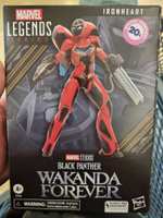 TIENDA MGI, FIGURA Hasbro Marvel Legends - Black Panther Wakanda Forever - Figura de Ironheart de 15 cm - 8 Accesorios, F5783