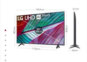 TV LG UHD 4K de 65'' Serie 78, Procesador Alta Potencia, HDR10 / Dolby Digital Plus, Smart TV webOS23