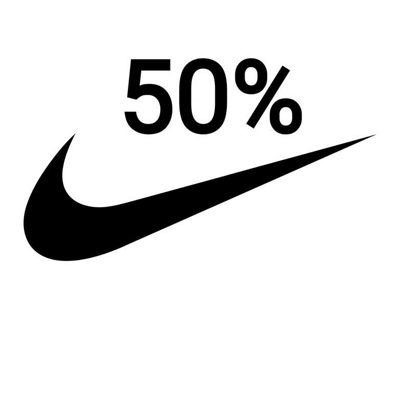 50% en cientos de artículos Nike
