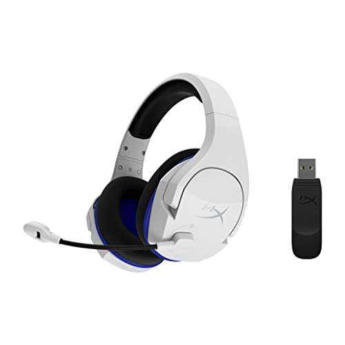 HyperX Cloud Stinger Core – auriculares inalámbricos, ligeros, controles deslizantes de acero duraderos, micrófono con cancelación de ruido