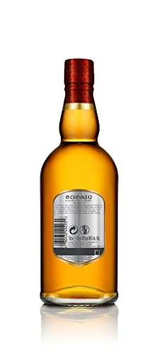 Chivas Regal 12 Años Whisky Escocés de Mezcla, 700ml.