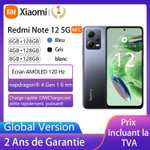 Xiaomi - Redmi Note 12 5G, 4GB + 128GB (desde Francia)