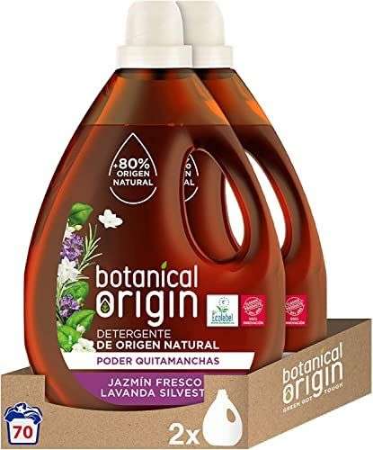 Botanical Origin Detergente para lavadora ecológico apto para pieles sensibles,