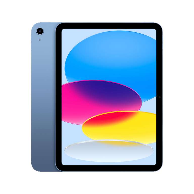 APPLE iPad (2022 10 gen), 64 GB, Azul, WiFi, 10.9a, Retina, Chip A14 Bionic, iPadOS 16 (VARIOS COLORES) [389€ CON NEWSLETTER] TB CARREFOUR