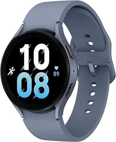Samsung Galaxy Watch5, Reloj Inteligente, Monitorización de la Salud, Seguimiento Deportivo, LTE, 44 mm, Azul