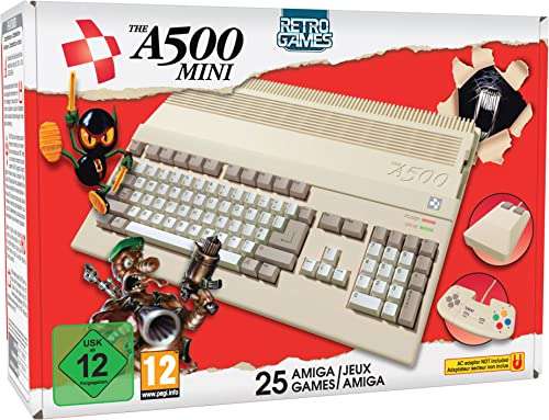 Consola retro emulación AMIGA 500 Mini | The A500 Mini