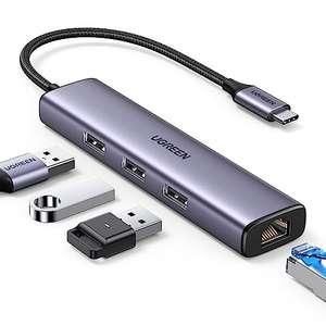 Hub USB C a Ethernet 4 en 1 Ugreen