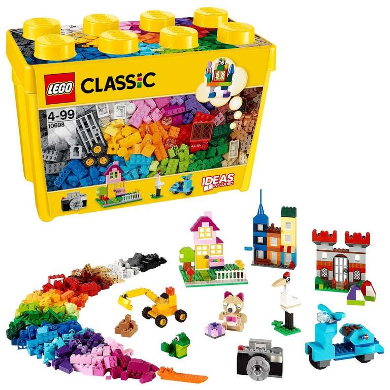 Caja de Ladrillos Grande LEGO Classic 10698