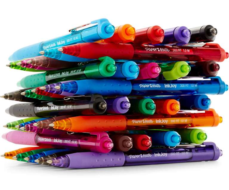 12 bolígrafos Paper Mate InkJoy 300RT