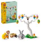 LEGO 40808 - Búsqueda de Huevos de Pascua del Conejo y el Pollito (140 Piezas)