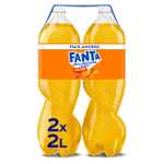 4xPack 2 Botellas de 2L Fanta Naranja Zero Azúcar (a 1€ la botella)