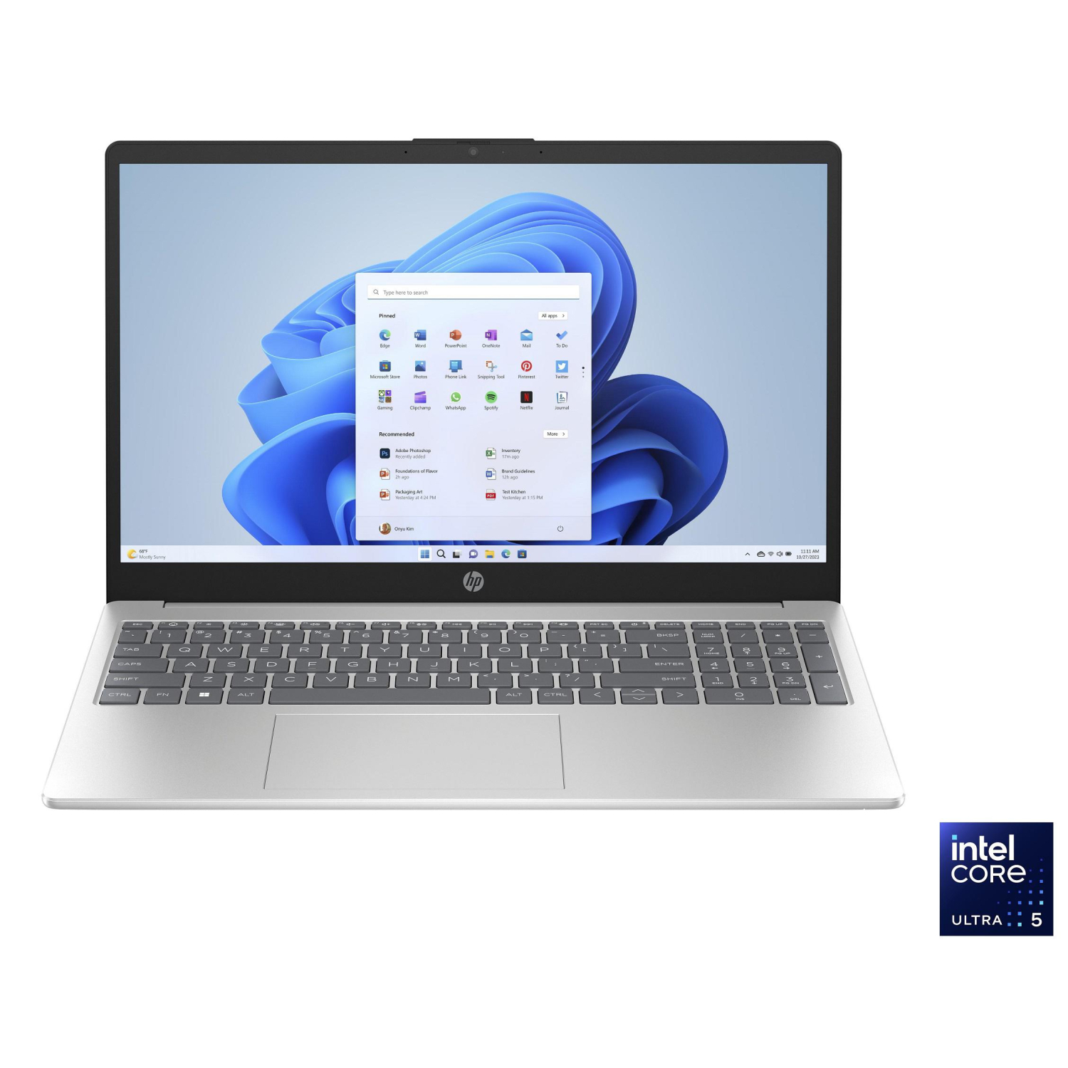 Ordenador Portátil HP 15-fd2007ns, Intel Ultra 5 225U, 32GB, 512GB SSD, FHD IPS, 15,6" / Windows 11