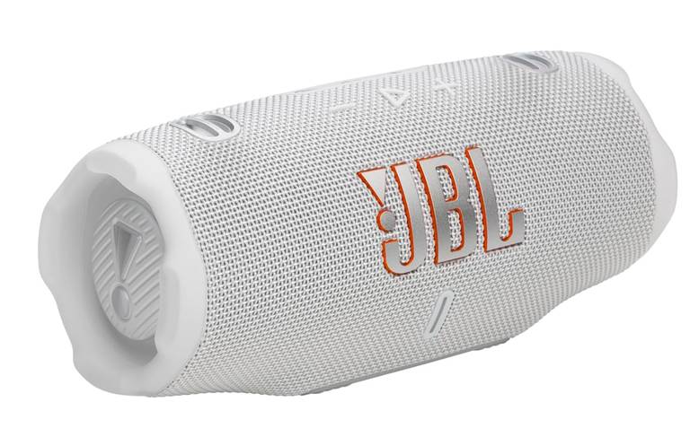 Altavoz Bluetooth Portátil JBL Charge 6 (45 W, IP68, Powerbank, Blanco)