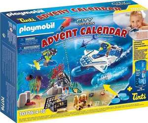 Playmobil Advent Calendar misión buceo 70776