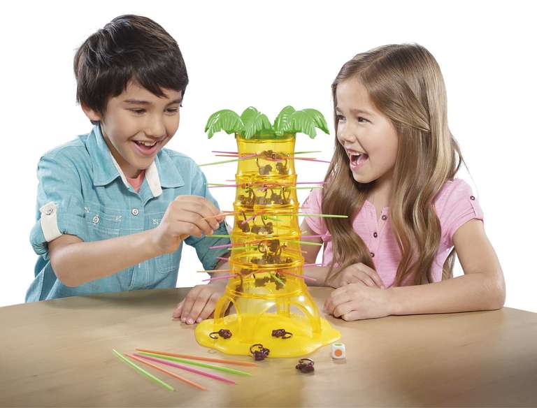Mattel Games Monos Locos, juegos de mesa para niños +5 años , 2-4 jugadores